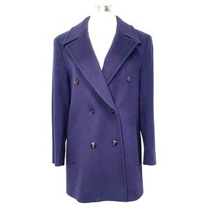 Pendleton Rare Vintage Navy Double-Breasted Wool Coat NWT